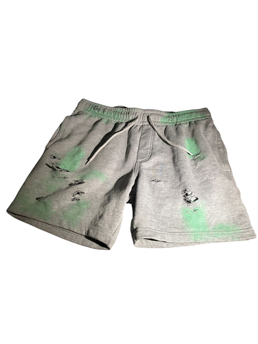 DEVON “BLEEDING GREEN” SHORTS