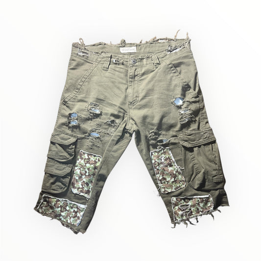 DEVON “ARMY MANZ” DENIM SHORTS
